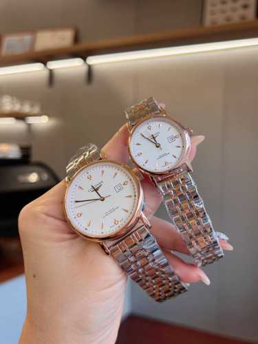 白皮 .金 .钢20 七夕新款浪琴-LONGINES 情侣对表 原装进口石英机芯 316L精钢表壳 直径男39mm女29mm 厚8mm如果今天的阳光停止了它耀眼