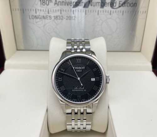Tissot 天梭 力洛克系列 T006.407.11.053 ，自动机械男表，黑色盘面，新款80机芯，表径39.3Mm，腕周180Mm，二手单表，公价￥p71