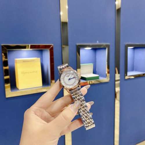 Longines 系列腕表 简约时尚、最佳单品. 316精钢材质，进口石英机芯，纯天然珍珠贝母表盘，搭配经典三针设计、 3字位日历星期显示，双卜拱形抗耐磨玻璃，