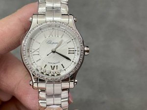 yf 萧邦 快乐钻 30Mm Happy Sport Medium Automatic系列 278559-3001 台湾厂新品来袭 目前市场最高版本 特别推荐