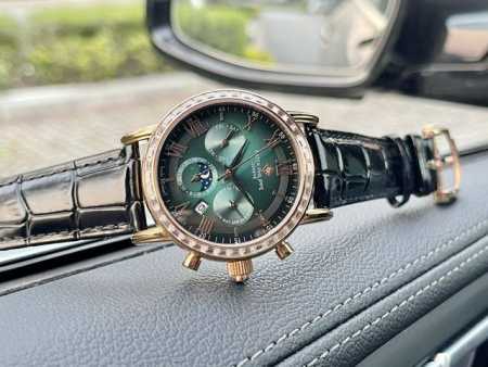 白 -金 2022 新款上市百达翡丽 实拍图 Patek Philippe 贵族的艺术品 搭配进口9100多功能机芯 0返修 功能 星期 星辰 日历 月份 月亮 - 点击图像关闭