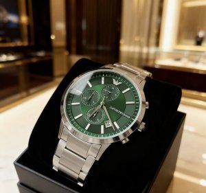 阿玛尼Armani男表 DDD 型号：Ar11507 DDD 表壳：精钢 DDD 表镜：矿物质强化玻璃 DDD 表带：精钢 DDD 尺寸：43*11Mm DDD