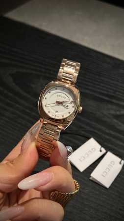 专柜款 Gucci 古驰Gg2570系列Ya142504腕表 石英机，尺寸28Mm。到货 - 点击图像关闭