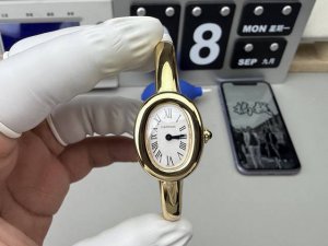 卡地亚浴缸手镯系列款2 玫瑰金