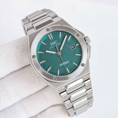 Sj出品 白壳 黑壳 Iwc 万国 R6 台湾厂耗时半年2023压轴巨作，Iwc万国全新工程师系列全自动腕表40重塑了上世纪70年代杰罗.尊达风格！表盘经典网格 - 点击图像关闭