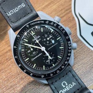 月球 Xswatch X斯沃琪联名款 太空星球男女通用腕表42Mm