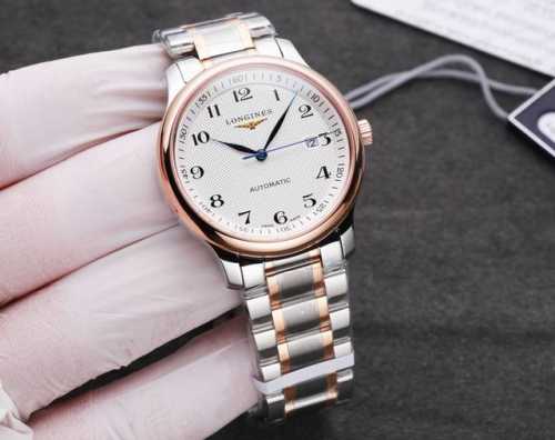 此款出货都以三码合一的形式出货，退换均以三码合一进出，望多理解！台湾厂出品，浪 琴 名匠男士系列 腕表尺寸39.811.9Mm。纤薄的圆弧型壳套 防水可达120