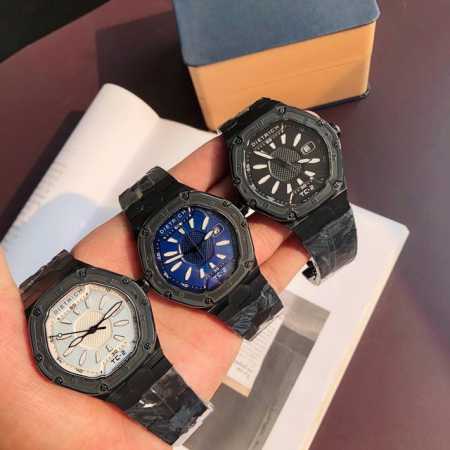 全新配高品质牛皮盒。专柜最新款同步发售！可做代购、二手回收！德国品牌dietrich帝特利威男士腕表，Tc-1系列，精钢表带，表径46X48Mm，异形蓝宝石玻璃 - 点击图像关闭
