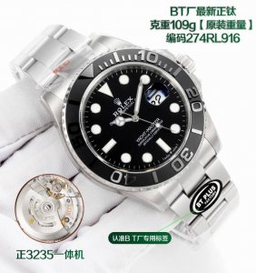 Sj出来 Bt厂新品，劳力士 Rolex 游艇系列 配重版 真钛壳！新品226627 五级钛合金游艇 首家 表带穿插陶瓷管！！！陶瓷管！！！陶瓷管！腕表编码，2