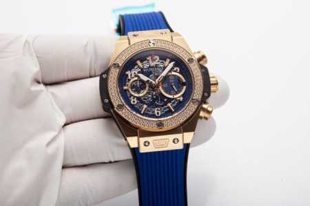 白钻： .黑玫蓝20. 宇舶 恒宝hublot Big Bang 系列441.0E.2010.Rw.1104 1：1复刻原版字面，非市面版本字面 男士腕表 31 - 点击图像关闭