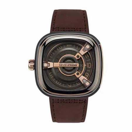 发货实拍，Sevenfriday瑞士7个七个星期五男士手表自动机械男表腕表M2 02，西铁城机芯 - 点击图像关闭