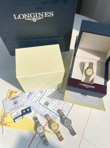 钢带白 金 #中古浪琴小金表 浪琴中古表，Vintage西洋longines简约小金豆，简直太别致了！小尺寸26Mm低调又不失细节的美，表盘刻度也太纤细秀气了吧