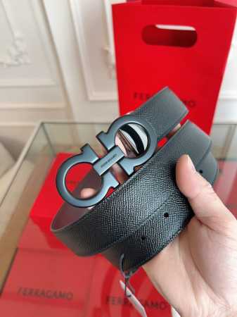 特 Ferragamo 菲拉格慕 官网同款早秋新品 宽度:3.5Cm 代购品质 带身双面进口小牛皮 支持芯片扫码 长度可自行裁剪 让你体验专柜般的感觉 经典款升 - 点击图像关闭