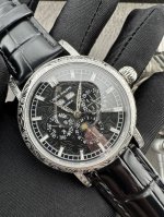 铁划银钩 苍劲有力 高颜值新品墙裂推荐 精湛的工艺！ 年度最佳典藏之作 百达.翡丽古典超级复杂多功能 万年历功能腕表 团队历时两年多精心设计，不计成本，敢为人先