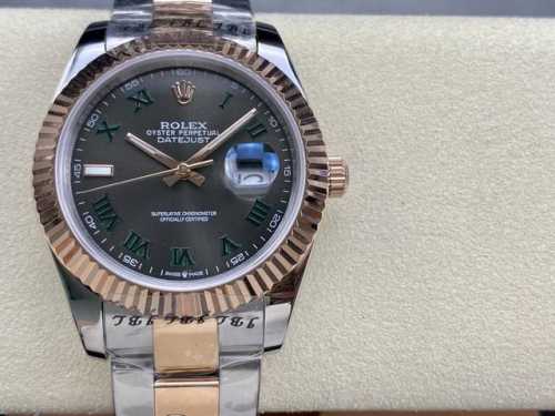 劳力士rolex 单历 日志型系列 41Mm 直径 41Mm 机芯 搭载进口全自动机械机芯 圈口 劳力士ringcommand三角坑纹 光圈 镜面 防刮蓝宝石玻