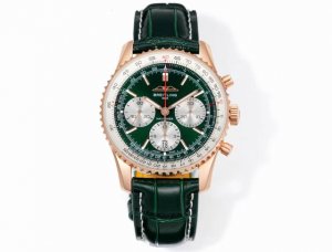 Bls出品 百年灵 全新航空计时腕表Rw2 Navitimer 问世70周年 百年灵以大胆色彩焕新演绎经典腕表 尺寸43Mm 迭代款无疑是地道的航空计时腕表 带