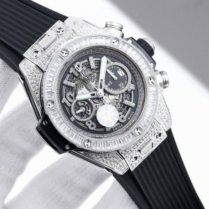 统一价： Zf 最新款新面出货 宇舶 恒宝 Hublot 英勇无畏，拳拳出击，简称“Hub”“恒宝”，Bigbang大爆炸元素材料计时码表v2版表壳采用进口31