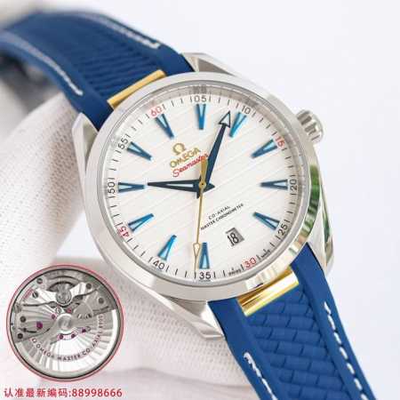 顶级复刻 Oms 欧米茄 Omega 海马系列 150 Lx3 强势来袭，采用独家专用8500黑色摆轮机芯，摆幅28800，双卜双面镀蓝蓝宝石玻璃， 钢带通用原 - 点击图像关闭