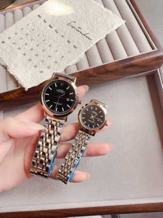 白 玫 钢带20 。特别推出为爱的人 一生只送一人最新款超薄劳力士-Rolex男女对表系列情侣不二之选 采用原装进口石英机芯 走时精准 蓝宝石防刮镜面，精钢表带 - 点击图像关闭