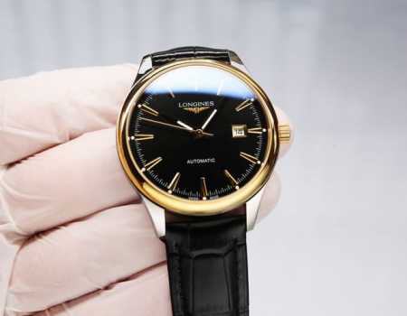 白皮： 金20. 浪琴longines 精品男士腕表，经典大三针设计，尊贵大气，绅士风范，卓越品质，热卖全城。采用进口西铁城机械机芯，顶级316精钢表壳，进口小 - 点击图像关闭