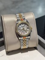 劳力士 日志 系列经典女款 实芯钢带-原装压扣 进口机芯 小红书火爆推荐 设计显出独特高贵优雅女神气质！316精钢表壳搭配施华洛世奇水晶钻石，纯手工镶嵌而成，女