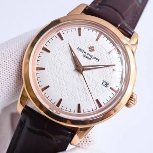 Tw出品 白壳 金壳 原版开模 百达翡丽 Pp Pn1 锅盖玻璃 古典系列耗时长达八个月！超薄男士自动机械腕表，采用日本进口原装9015机芯，每小时振频2880