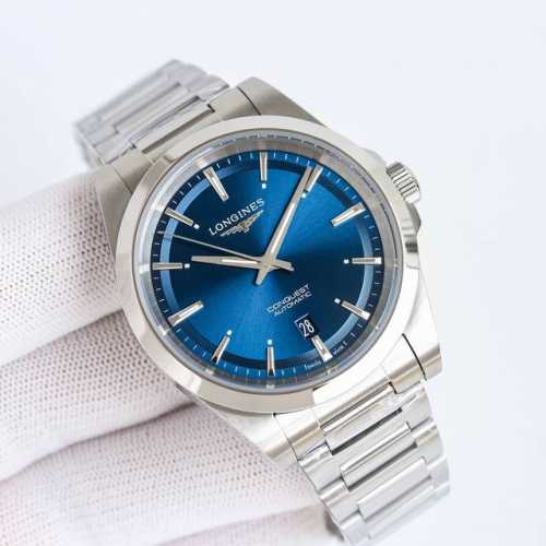 耗时半年强力推荐 优雅焕新｜ 新品首推 浪琴 Longinesvs5 康卡斯悦动系列 优雅银经典黑百搭绿深邃蓝高级咖原版开模，对版41Mm尺寸316精钢材质，C