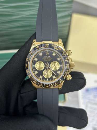 独家实拍图 劳力士双历日志型 全自动机械表男士腕表，日本机芯。 Rolex Automatic Mechanical Mens Watch