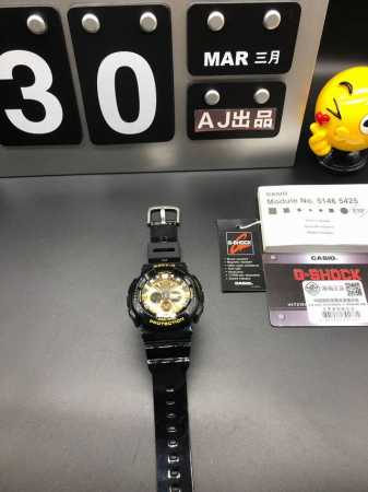 原单卡西欧baby女款ba- 抬手灯卡西欧g-Shock--经典防震表盘设计现货秒发，45度自动抬手亮灯功能配合冲击视觉的强烈色彩lcd液晶显示盘精确到1 0秒 - 点击图像关闭