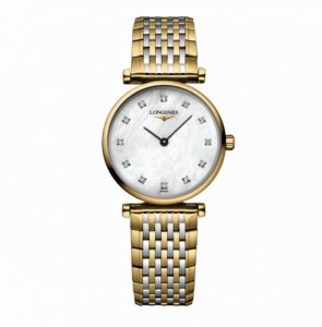最新浪琴手表3月24 浪琴 Longines 浪琴表嘉岚系列 L4.209.2.87.7 石英机芯 黄色pvd镀金 24 Mm 专柜价18980~好价5070#