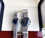 浪琴-Longines嘉岚系列 自诞生以来，便凭借超薄造型而受到全球消费者的喜爱。超薄型情侣对表 ，采用瑞士石英进口机芯，30米防水深度，316L精钢壳套 蓝宝