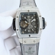白600 金810全新Hublot恒宝表Big Bang宇舶灵魂系列-男士腕表来袭！高端定制全自动机械-镂空机芯，9字位清晰可见的陀飞轮在不停的飞转着，动感十足