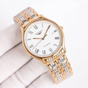 浪琴 Longines 律雅系列L4.960，38.5Mm尺寸. 一步到位凌越巅峰.搭配海欧2892机芯，统一装配原庄钢带，同步配件， 同时保证了表的通用性，三