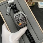 完美细节 Abf 最高品质 新款到货 Franck Muller 法兰克穆勒 Fm Vanguard Yachting V45遊艇系列 44X54 Mm1.表壳