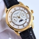 顶级复刻 白壳 金壳 Pp 最新款式 百达翡丽 Patek Philippe R68搭配进口 0多功能机芯 零返修 功能 24小时,星期，星辰，月份 进口316