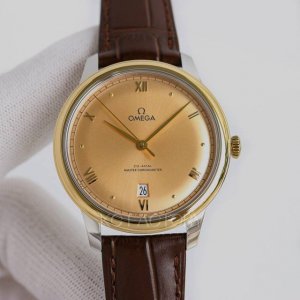 统一 Kg Factory重磅推荐 Omega 碟飞典雅系列 腕表 至臻天文台表 40毫米，购入原版开模，历时14个月，整体表壳采用原装精钢材质打造，同步原装打