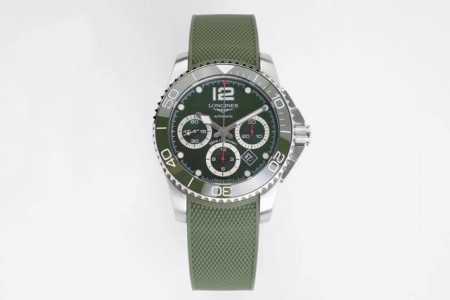 顶级复刻 浪琴康 Longines 卡斯计时系列腕表，荣耀降临，最具性价比 A 表壳 腕表尺41X12Mm。316L精钢壳套完美无瑕，打磨工艺高超，Ac延续一丝 - 点击图像关闭
