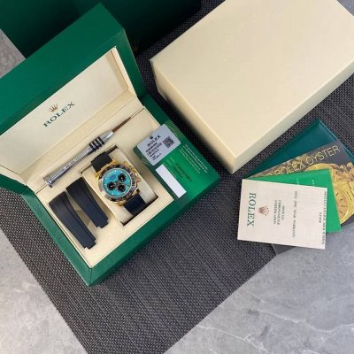 2025年最新！！！ 劳力士与“蒂芙尼”梦幻联动迪通拿！机芯采用4131厚度12.2Mm！原版开模！ 劳力士-迪通拿 尺寸:40Mm×12.2Mm！ 功能:时、