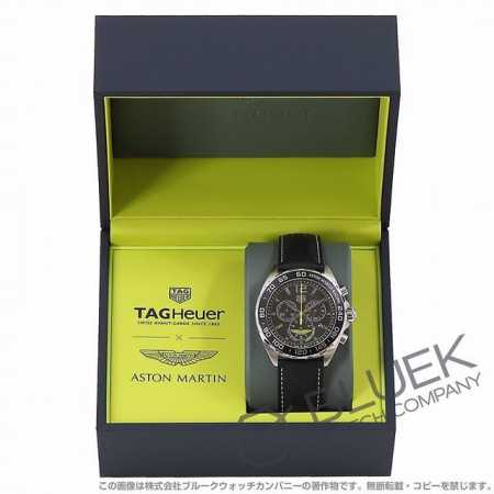 新款高颜值，已上线！Tagheuer 泰格豪雅F1系列阿斯顿马丁特别版石英男士腕表 原单货！六针计时带日历！瑞士原装石英机芯！真皮荔枝纹表带，特制限定表盒，与手 - 点击图像关闭