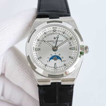 白 -金 到货！新品 江诗丹顿 Vc Vacheron Constantin 经典之美品鉴江诗丹顿 纵横四海系列 众横四海系列 逆跳日历款腕表 型号4000V - 点击图像关闭