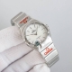 Tw-28Mm。白 -金 钻+50 Tw厂欧米茄女款星座系列28Mm石英腕表 ，每个零件都是原装一比一开模。 1仿表史上首次搭载原装正品瑞士机芯 2石英星座所有