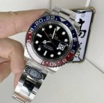 Clean厂，劳力士格林尼治系列红蓝圈可乐圈3组带，规格：40毫米，搭载3285机芯，扣编码1Nq，实拍图