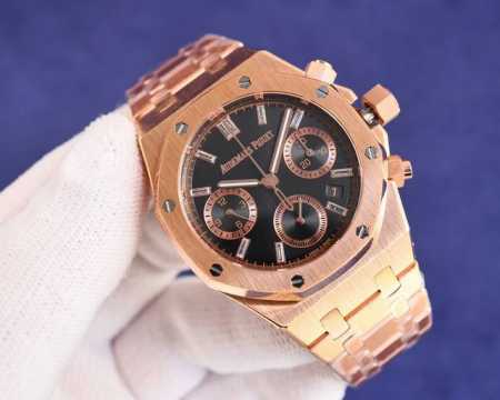 重磅来袭 白 玫 热门爱彼audemars Piguet 目前最高机械机芯版本正品是机械 机械 不要花冤枉钱买了个石英 Ap皇家橡树系列计时腕表 真正一比一原版 - 点击图像关闭