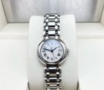 Longines 浪琴 心月系列 L8.110.4.71.6，石英女表，罗马数字刻度，日期显示，表径26.5Mm，腕周165Mm，38字头，二手单表，公价 12