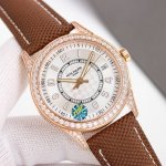 白壳 金壳 Gs心诚所致，震撼推出精细美学代表之作 百达翡丽新款pp 6007G-011版！ 细节升级如下 腕表尺寸40Mmx9.2Mm 薄而有质1.完善表壳细