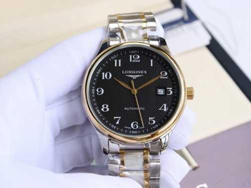 名匠系列：直批P皮 钢 金+10玫+20 双历+10 7浪琴-Longines 名匠系列 再次升级版本 多次反复修缮至完美 极致严格的质量保证。确保采用原版式抛