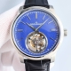 真陀飞轮 金白同价 积家master Ultra Thin Tourbillon陀飞轮大师系列腕表的设计灵感源自制表领域中最辉煌的时代 太子妃式指针散发经典传统