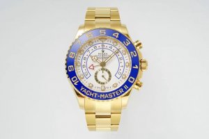 劳力士 游艇名仕型Ii 44Mm大尺寸，延伸了游艇系列的另一种选择！独特的个性表圈，推出矫色型Ym Ii将潜航者校色技术应用在最新的Ym Ii上字圈内部镀铂金处