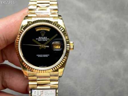 劳力士 星期日志 双历36Mm 2836机芯 男女通用款，不掉皮，可包金！ V5版 - 点击图像关闭