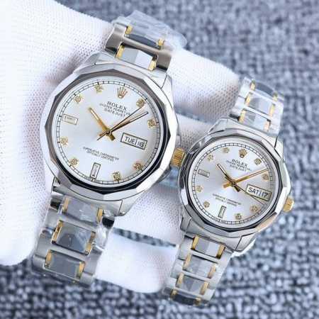 最新情侣腕表劳力士-Rolex 商务休闲男士机械腕表 进口日本原装西铁城8205 钨钢间316L精钢壳套 超级蓝宝石玻璃镜面 直径42Mm 女装32Mm 尊贵奢 - 点击图像关闭